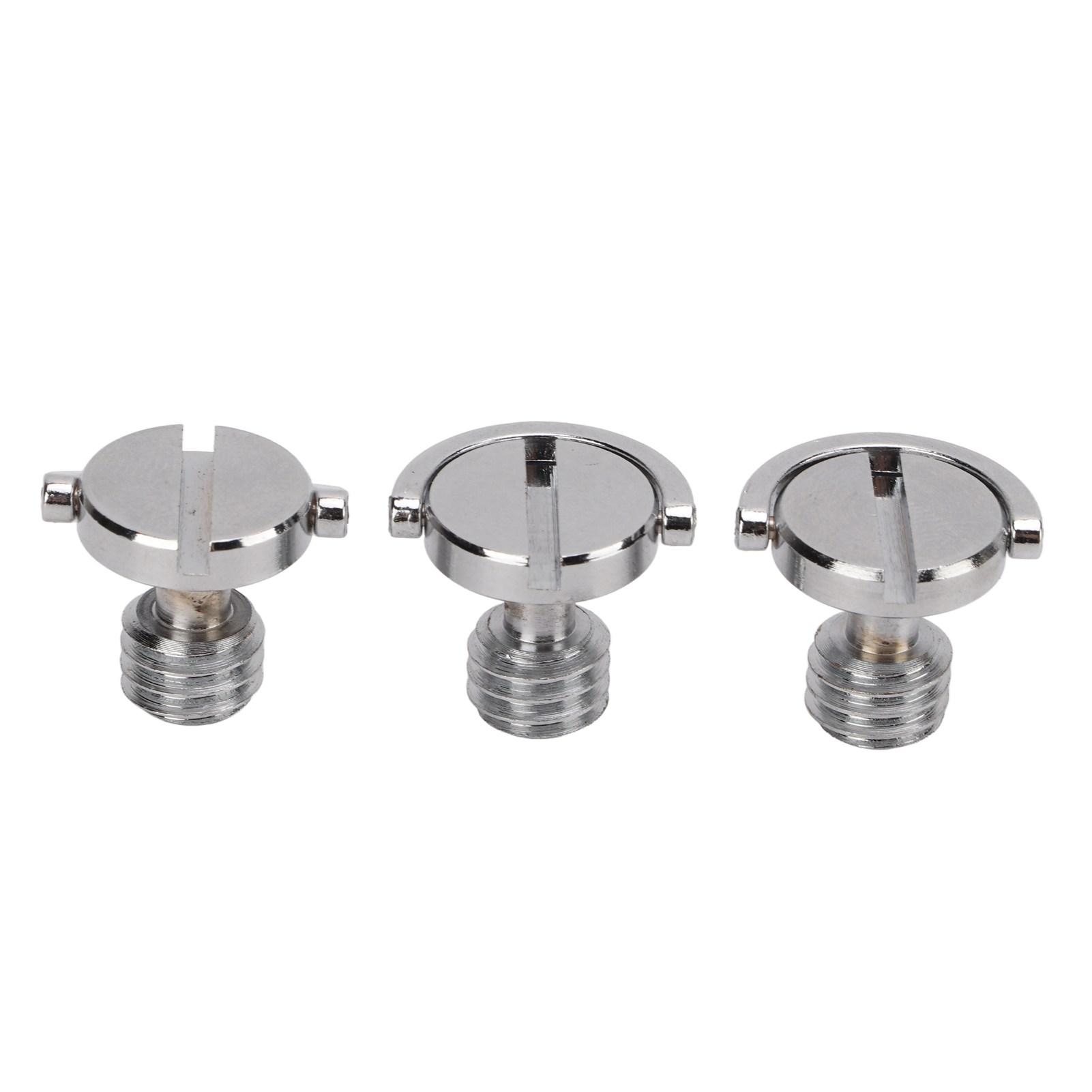 3pcs Camera Screws 38in Thread Quick Release Plate Mounting Screw for Photographic Equipment Stand
3pcs Camera Screws 38in Thread Quick Release Plate Mounting Screw for Photographic Equipment Stand