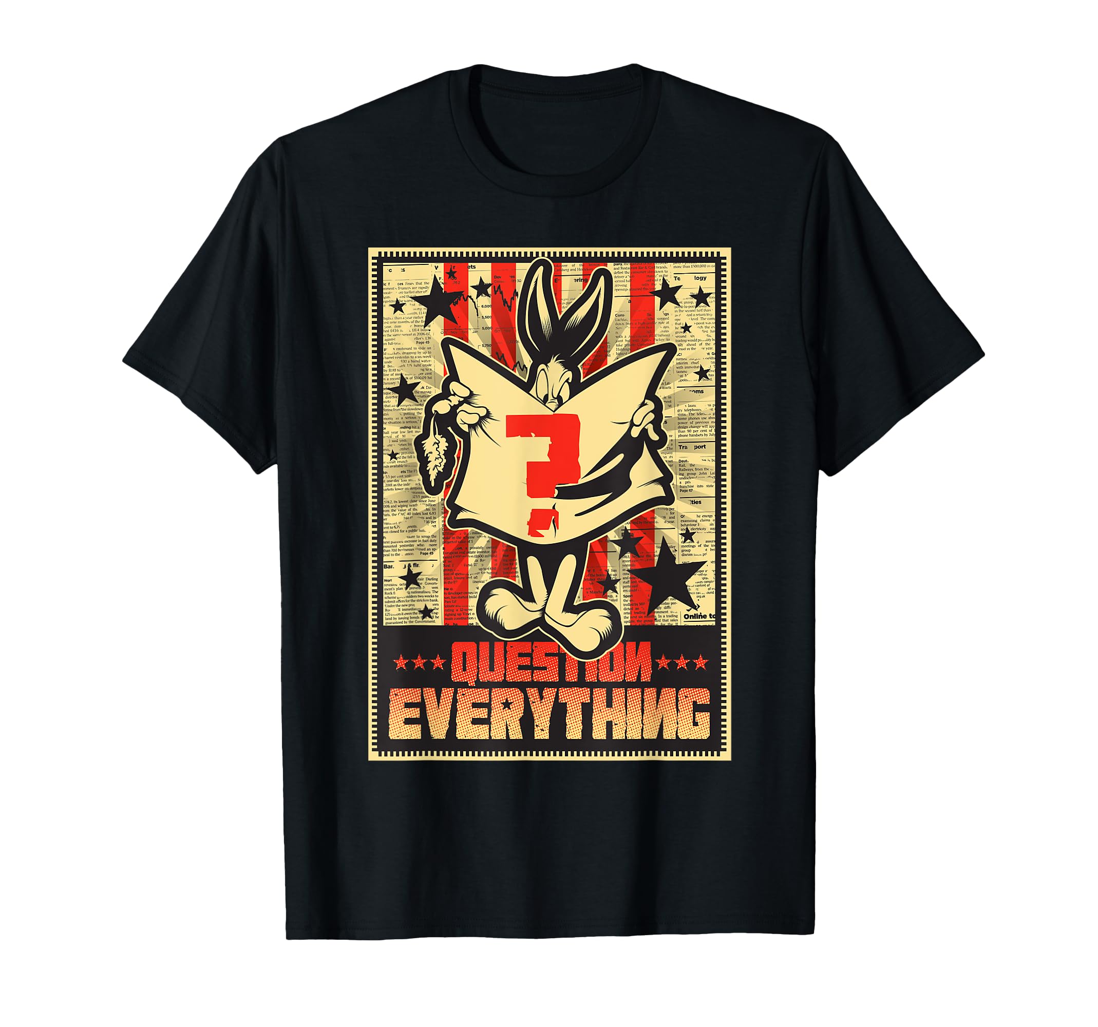 Bugs Bunny Splash Question Everything T-Shirt
Bugs Bunny Splash Question Everything T-Shirt
