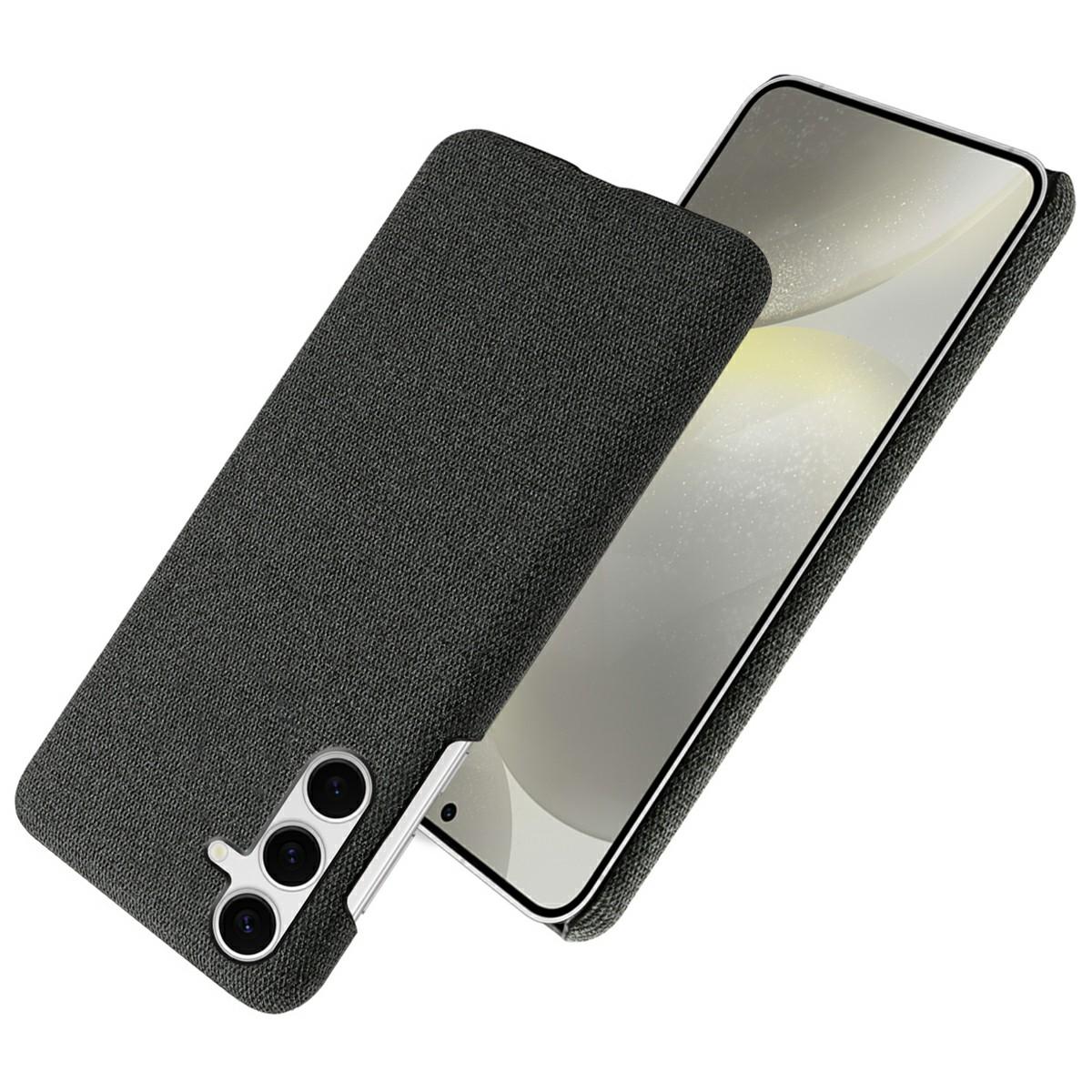 For Samsung Galaxy S25+ Case Cloth Texture Anti-Scratch Protective PC Phone Cover Black
For Samsung Galaxy S25+ Case Cloth Texture Anti-Scratch Protective PC Phone Cover Black