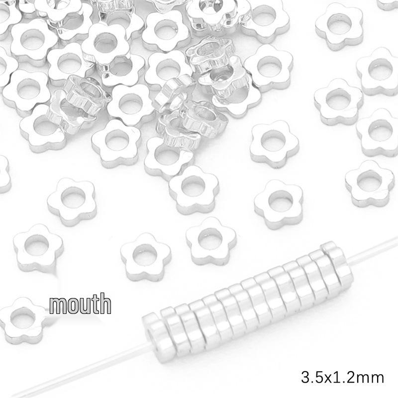 Copper Retention 14K Gold-Filled Plum Blossom Heart Spacers, 925 Silver DIY Ancient Style Jewelry Accessories for Bracelets, Necklaces, Earrings
Copper Retention 14K Gold-Filled Plum Blossom Heart Spacers, 925 Silver DIY Ancient Style Jewelry Accessories for Bracelets, Necklaces, Earrings