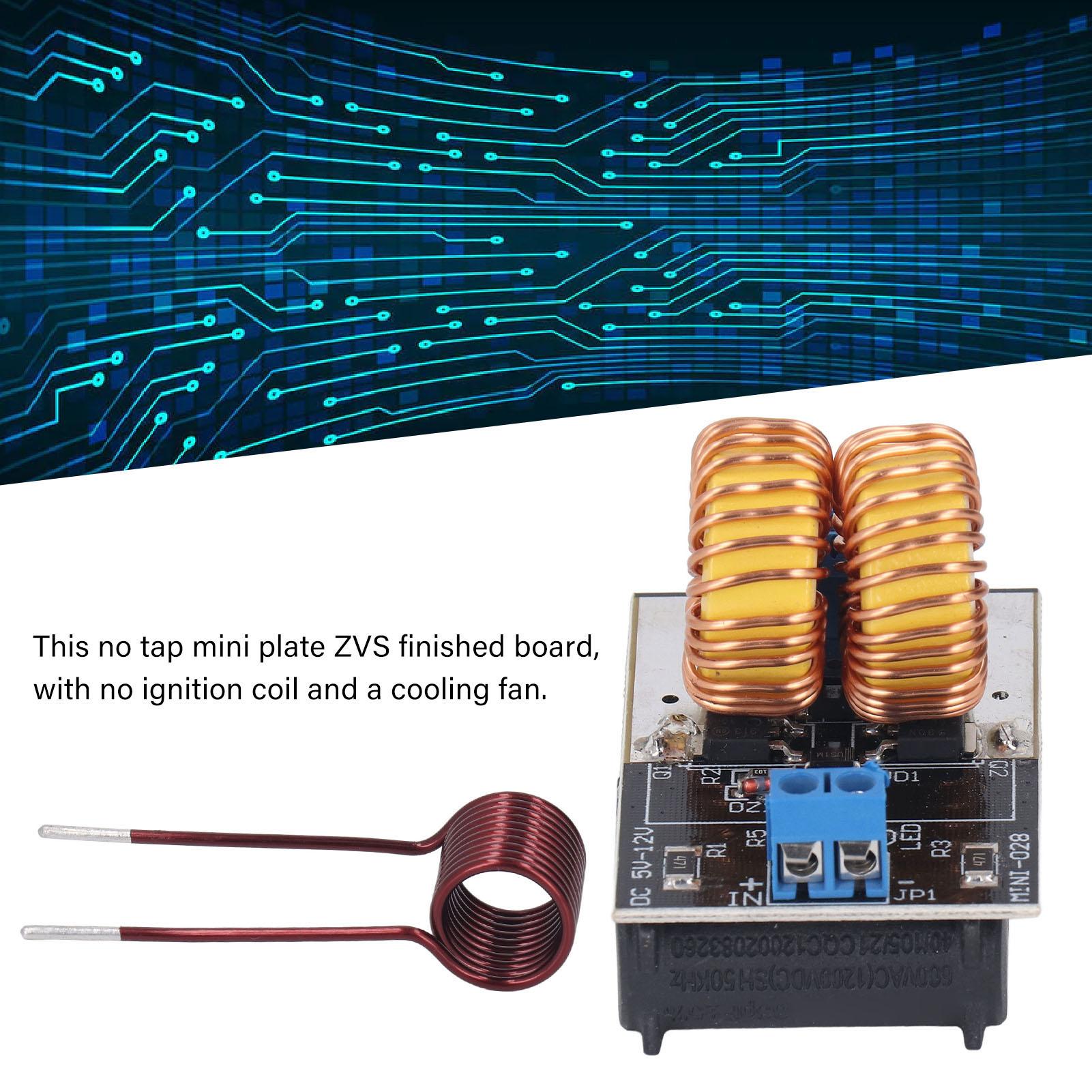 ZH ZVS Низьковольтний Нагрівальний Модуль DC 5V до 12V ZVS Драйверна Плата для Плавки Золота Срібла Міді
ZH ZVS Низьковольтний Нагрівальний Модуль DC 5V до 12V ZVS Драйверна Плата для Плавки Золота Срібла Міді