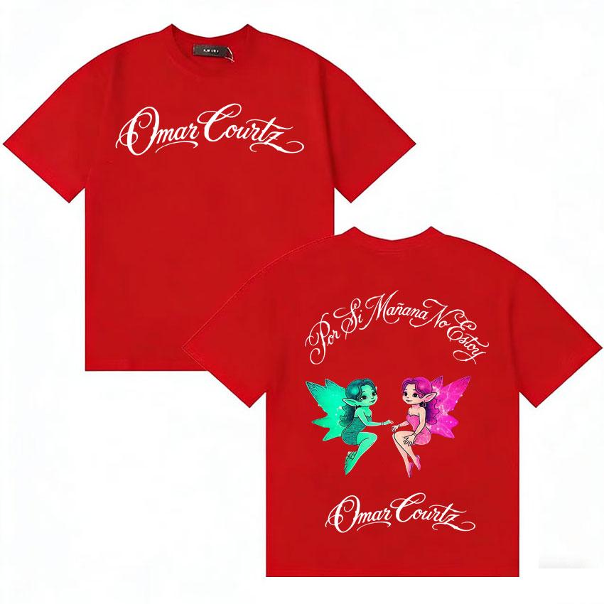 Rapper Omar Courtz Tshirt Unisexs Women Fashion Double Sided Print Tshirt Oversized Cotton Casual Short Sleeve Teenagers Fans Gift S
Rapper Omar Courtz Tshirt Unisexs Women Fashion Double Sided Print Tshirt Oversized Cotton Casual Short Sleeve Teenagers Fans Gift S