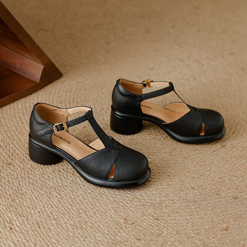 Krazing Pot Sheep Skin Round Toe Size 42 Thick Round Med Heels Buckle Straps Hollow Platform Gladiator Autumn Pumps 40 чорний
Krazing Pot Sheep Skin Round Toe Size 42 Thick Round Med Heels Buckle Straps Hollow Platform Gladiator Autumn Pumps 40 чорний