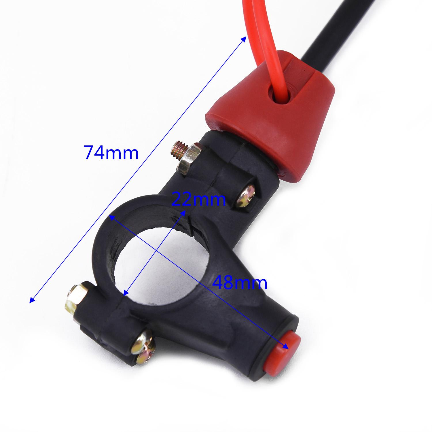 Tether Line Engine Kill Switch Lanyard For 7/8 Handlebar Motorcycle &
Tether Line Engine Kill Switch Lanyard For 7/8 Handlebar Motorcycle &