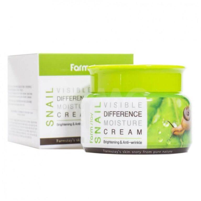 Увлажняющий крем с улиточным муцином Visible Difference Moisture Cream Snail FarmStay 100 мл
Увлажняющий крем с улиточным муцином Visible Difference Moisture Cream Snail FarmStay 100 мл