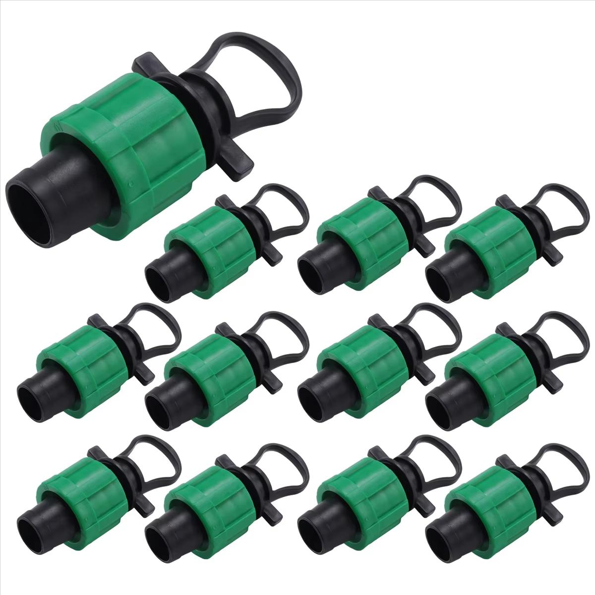 Drip Irrigation Tubing End Cap Plug 1/2 Inch Universal End Cap Fitting, for with 16mm Drip Tape Tubing Sprinkler System
Drip Irrigation Tubing End Cap Plug 1/2 Inch Universal End Cap Fitting, for with 16mm Drip Tape Tubing Sprinkler System