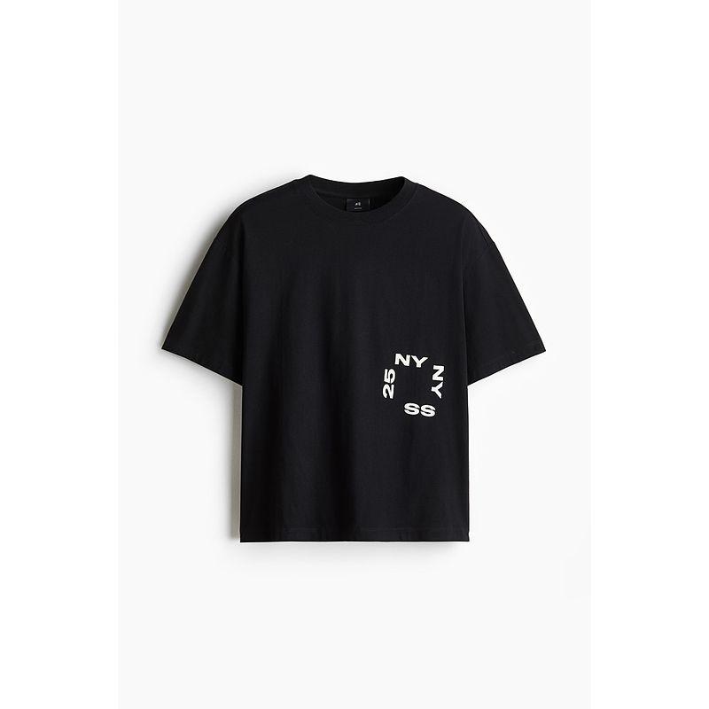HM Мужская одежда Женская футболка 2025 Лето Новая Принт Средний вес Со спущенным плечом Свободный Короткий рукав Топ 1227157 Black/NY 180/116
HM Мужская одежда Женская футболка 2025 Лето Новая Принт Средний вес Со спущенным плечом Свободный Короткий рукав Топ 1227157 Black/NY 180/116