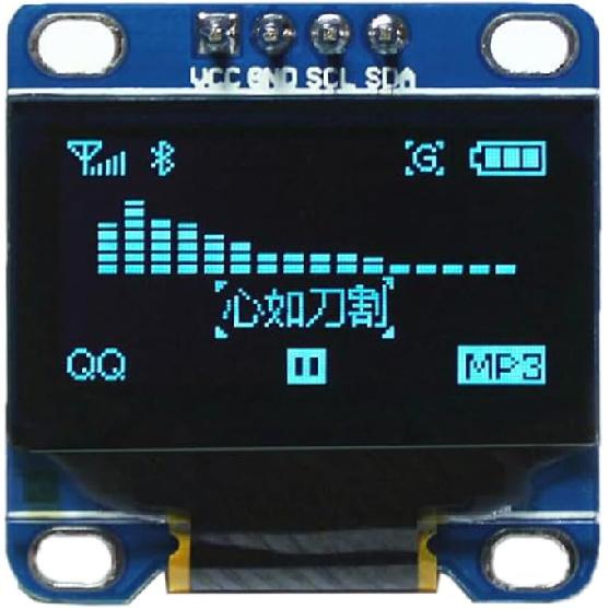 0.96 OLED Module 0.96 inch I2C IIC Serial 128X64 OLED Display Module SSD1306 Driver for Arduino 51 MSP420 STIM32 SCR Raspberry PI (1pc X 1pc X Blue
0.96 OLED Module 0.96 inch I2C IIC Serial 128X64 OLED Display Module SSD1306 Driver for Arduino 51 MSP420 STIM32 SCR Raspberry PI (1pc X 1pc X Blue