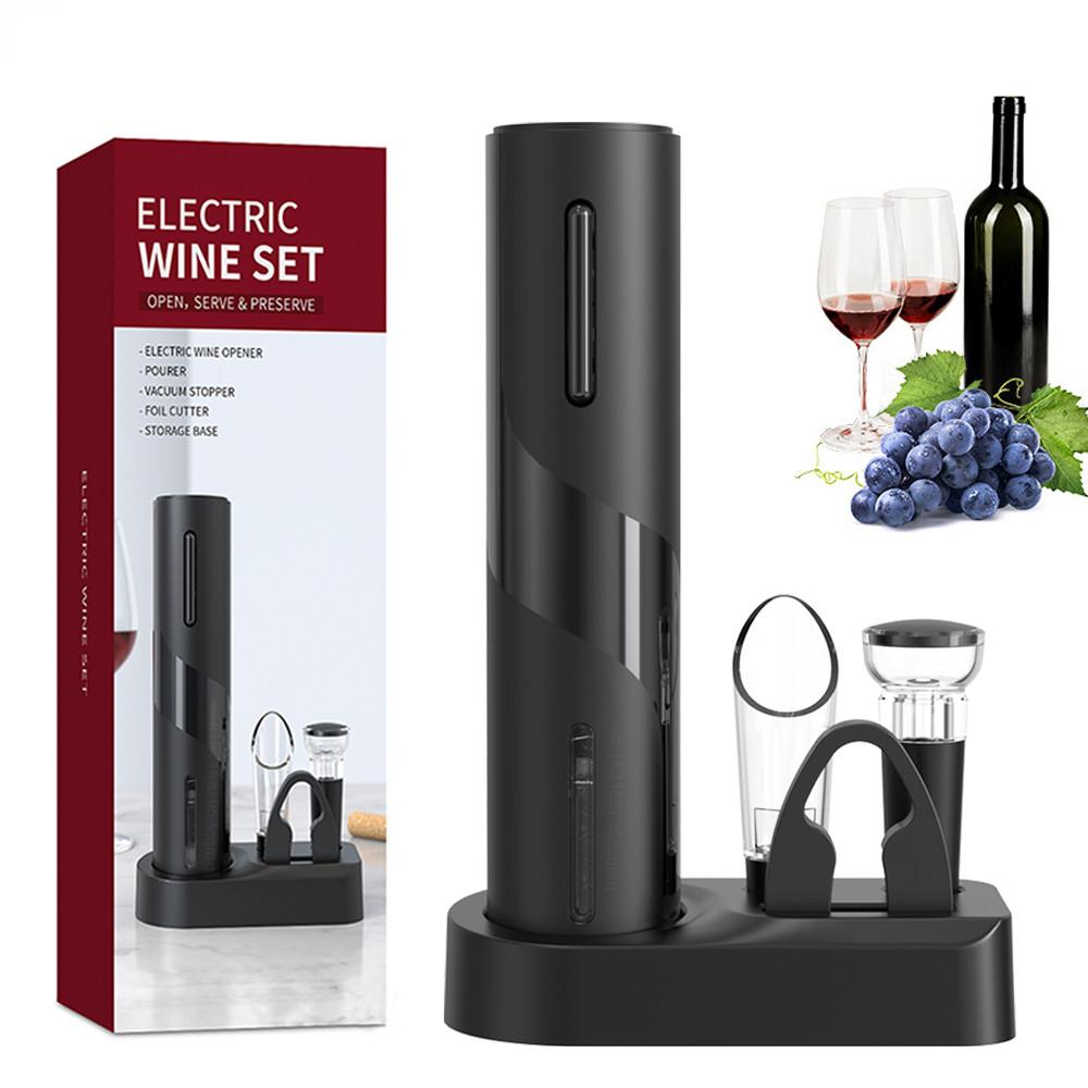 Portable Electric Wine Bottle Opener USB Rechargeable Red Wine Corkscrew Kitchen Accessories Automatic Wine Opener Foil Cutter
Portable Electric Wine Bottle Opener USB Rechargeable Red Wine Corkscrew Kitchen Accessories Automatic Wine Opener Foil Cutter