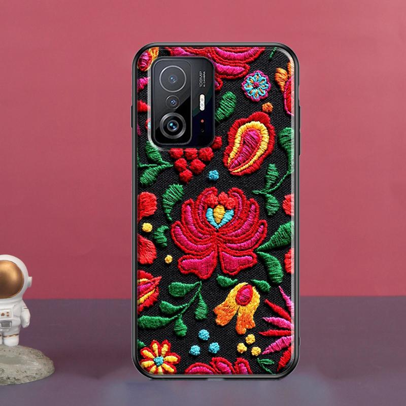Embroidery Flowers For POCO X5 X3 F5 Pro X4 F4 GT M5s C40 F3 Case For Xiaomi 13 Lite 12 11T 12T Pro 12X Cover POCO F3
Embroidery Flowers For POCO X5 X3 F5 Pro X4 F4 GT M5s C40 F3 Case For Xiaomi 13 Lite 12 11T 12T Pro 12X Cover POCO F3