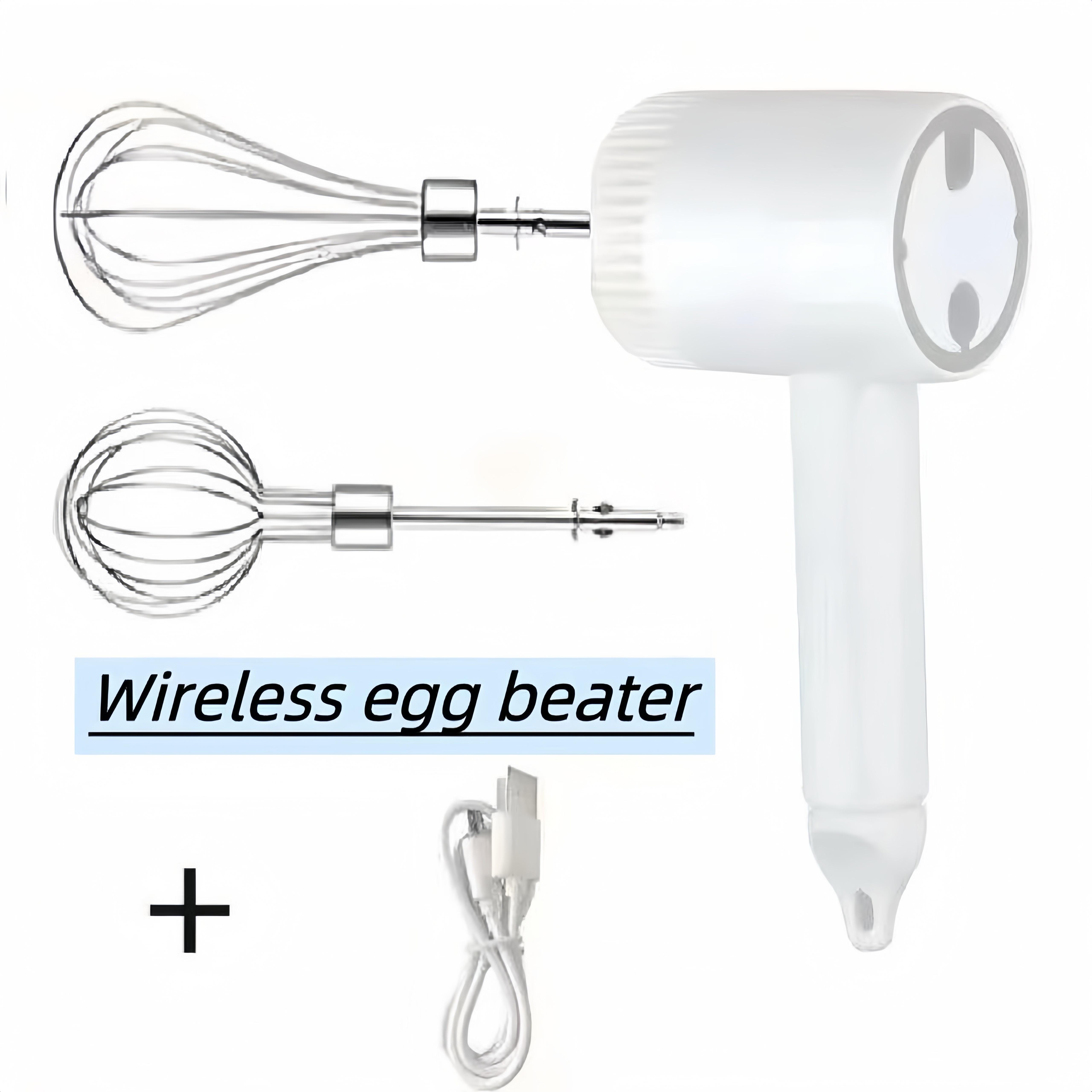 Универсальный беспроводной электрический вспениватель молока и взбиватель яиц - заряжаемый через USB, 3-скоростной ручной миксер для приготовления пищи, в комплект входят 2 венчика белый
Универсальный беспроводной электрический вспениватель молока и взбиватель яиц - заряжаемый через USB, 3-скоростной ручной миксер для приготовления пищи, в комплект входят 2 венчика белый