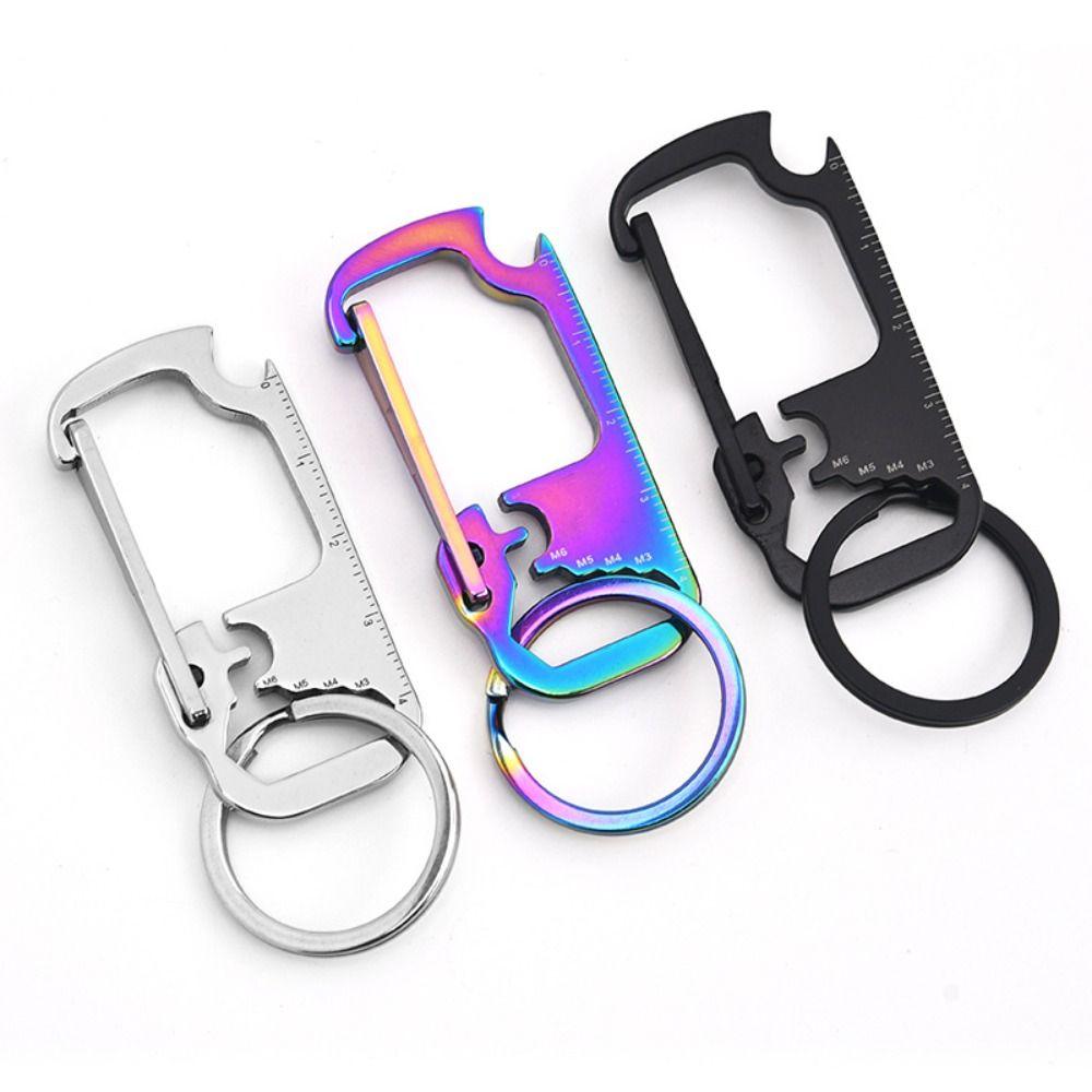 Multi Function Car Key Chain Fashion Ruler Keychain Portable Bottle Opener Keychain Men
Multi Function Car Key Chain Fashion Ruler Keychain Portable Bottle Opener Keychain Men