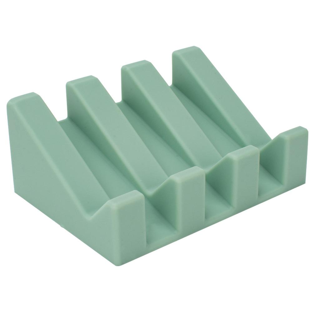 2PCS Silicone Soap Dish Built-in Drain Lip Self-Draining Soap Storage Holder Countertop Organizer Easy Cleaning Sink Tray зелёный
2PCS Silicone Soap Dish Built-in Drain Lip Self-Draining Soap Storage Holder Countertop Organizer Easy Cleaning Sink Tray зелёный