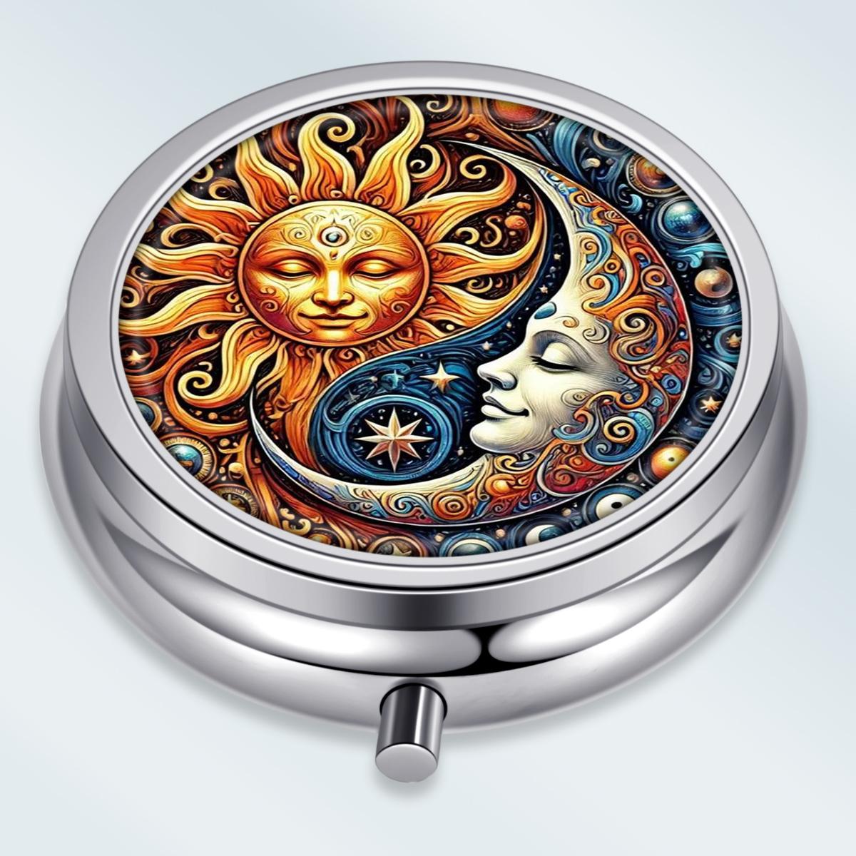 Portable Pill Box with 3 Compartments, Mini Metal Medicine Organizer Case, Cute Printed Pill Container for Vitamins, Pills, Jewelry, Travel, Daily Use разноцветный
Portable Pill Box with 3 Compartments, Mini Metal Medicine Organizer Case, Cute Printed Pill Container for Vitamins, Pills, Jewelry, Travel, Daily Use разноцветный