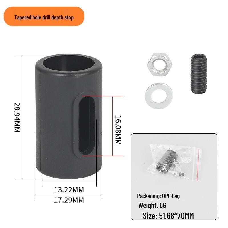 Alloy Countersink Drill Head for Woodworking with Limiter – Cone Hole Step Design for Easy Screw Installation
Alloy Countersink Drill Head for Woodworking with Limiter – Cone Hole Step Design for Easy Screw Installation