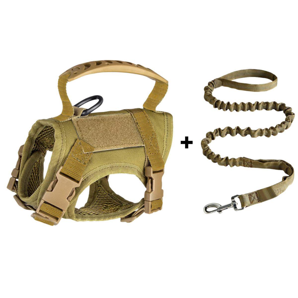 Tactical Pet Harness and Leash Set, Adjustable No-Pull Vest for Cats and Small Dogs коричневый
Tactical Pet Harness and Leash Set, Adjustable No-Pull Vest for Cats and Small Dogs коричневый