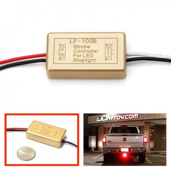 LF-100B LSC-100B LED Brake Stop Light Continuously Pulsing Strobe Flash Module
LF-100B LSC-100B LED Brake Stop Light Continuously Pulsing Strobe Flash Module