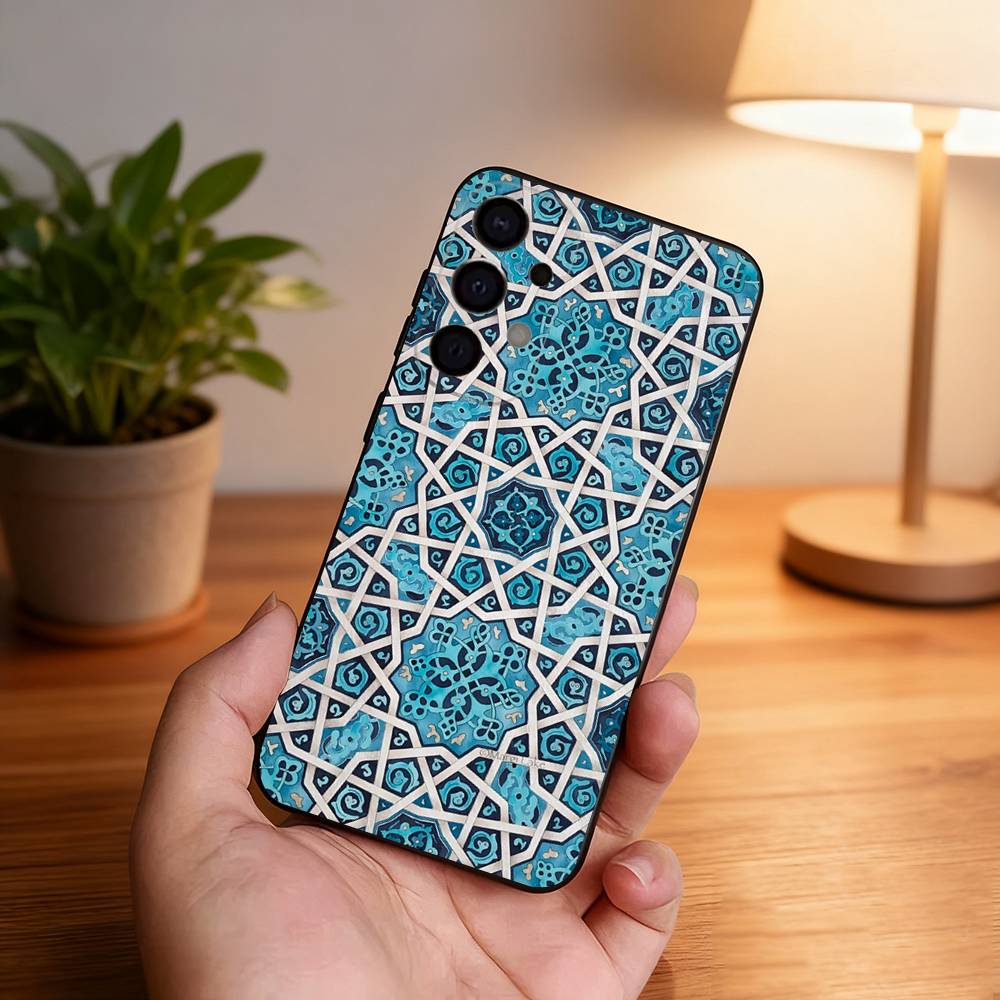 Art Iznik Tile Patterns For Samsung Phone Case S26,S25,S24,S21,S22,S23,S30,Ultra,S20,Plus,Fe,Lite,5G Black Cover Samsung S21plus
Art Iznik Tile Patterns For Samsung Phone Case S26,S25,S24,S21,S22,S23,S30,Ultra,S20,Plus,Fe,Lite,5G Black Cover Samsung S21plus