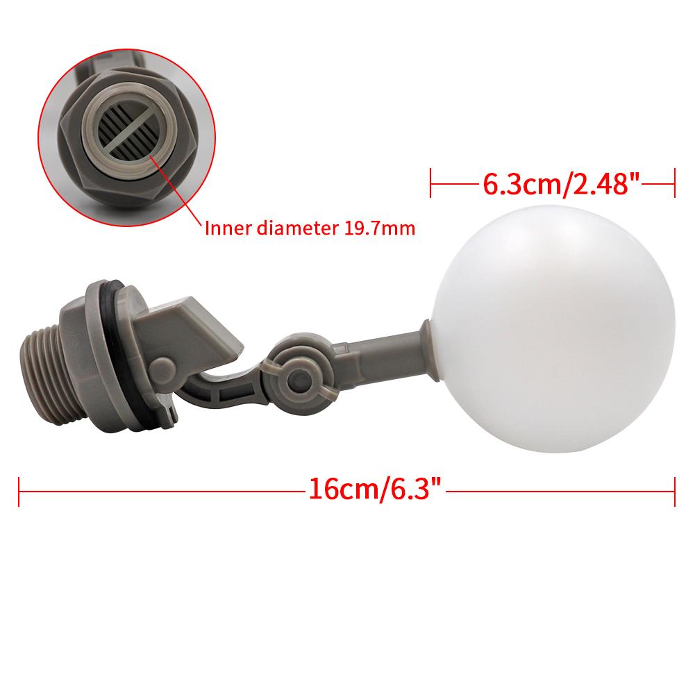 DN15 1/2 DN20 3/4 Water Control Float Valve Adjustable Float Ball Valve Water Control Switch For Water Tower Water Tank
DN15 1/2 DN20 3/4 Water Control Float Valve Adjustable Float Ball Valve Water Control Switch For Water Tower Water Tank