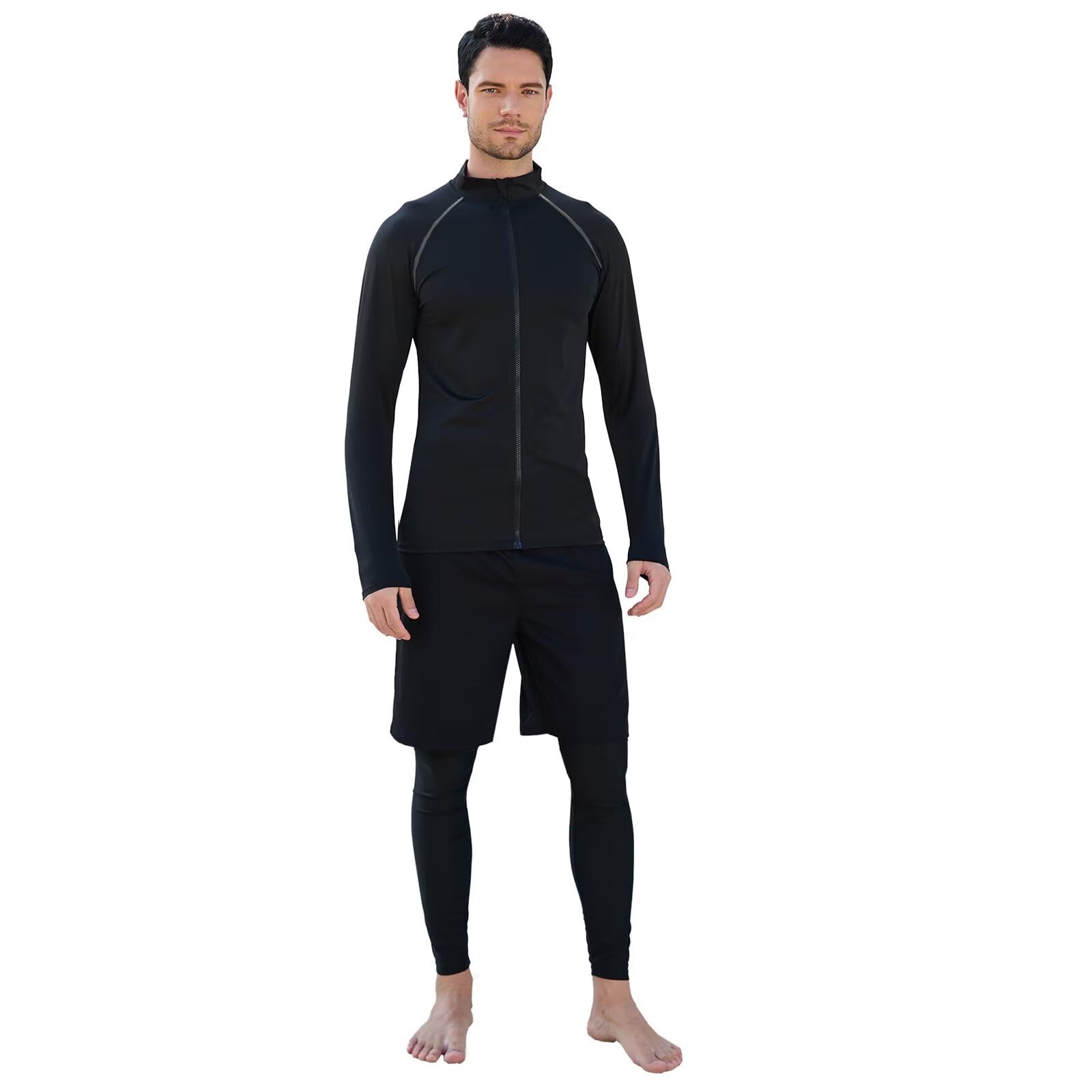 Sillictor Rash Guard Swimsuit Rash Guard Surf Pants Rash Perfect for and Amphibious UV Sizes Men s Set + + Leggings, Pool, Beach, Use, Protection,
Sillictor Rash Guard Swimsuit Rash Guard Surf Pants Rash Perfect for and Amphibious UV Sizes Men s Set + + Leggings, Pool, Beach, Use, Protection,