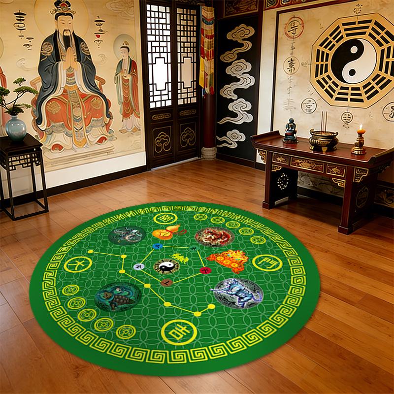 Chinese Classical Decorative Seven-Star Entrance Mat – Easy-Clean, Dirt-Resistant, Mud Scraper & Wiper 40x40cm Crystal Velvet
Chinese Classical Decorative Seven-Star Entrance Mat – Easy-Clean, Dirt-Resistant, Mud Scraper & Wiper 40x40cm Crystal Velvet
