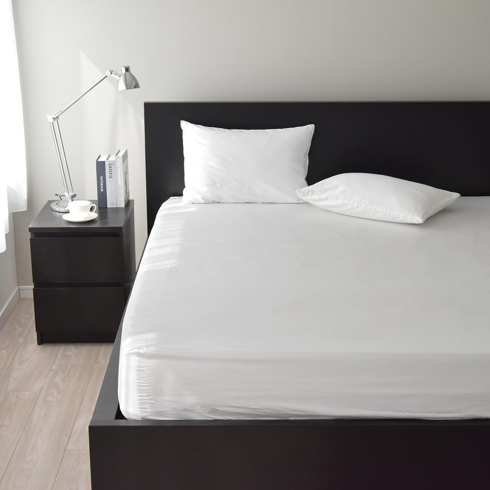Sleep Tailor Made in Japan Fitted 350 Satin High Density Dust Mite Bed Extra Long Scandinavian Hotel Noble 100 x 200 x 25 Pearl Sheet, Single, 100%
Sleep Tailor Made in Japan Fitted 350 Satin High Density Dust Mite Bed Extra Long Scandinavian Hotel Noble 100 x 200 x 25 Pearl Sheet, Single, 100%