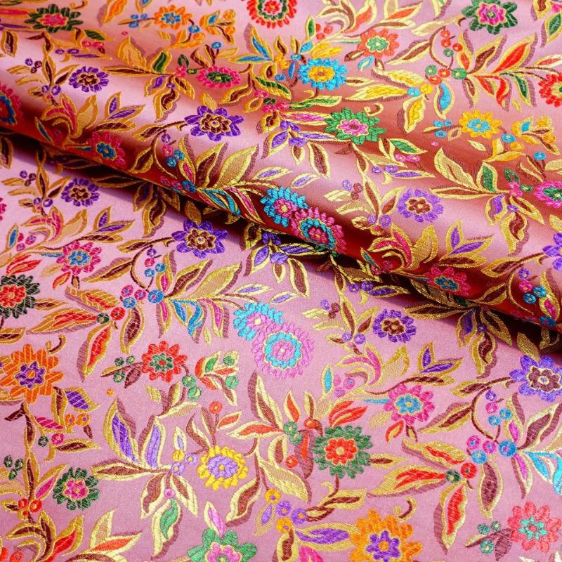 Jacquard Brocade Fabric 300x114cm for Needlework Cheongsam Pillowcases Diy Sewing Cloth Colorful Leaf Flower Black Golden Red 300x114cm
Jacquard Brocade Fabric 300x114cm for Needlework Cheongsam Pillowcases Diy Sewing Cloth Colorful Leaf Flower Black Golden Red 300x114cm
