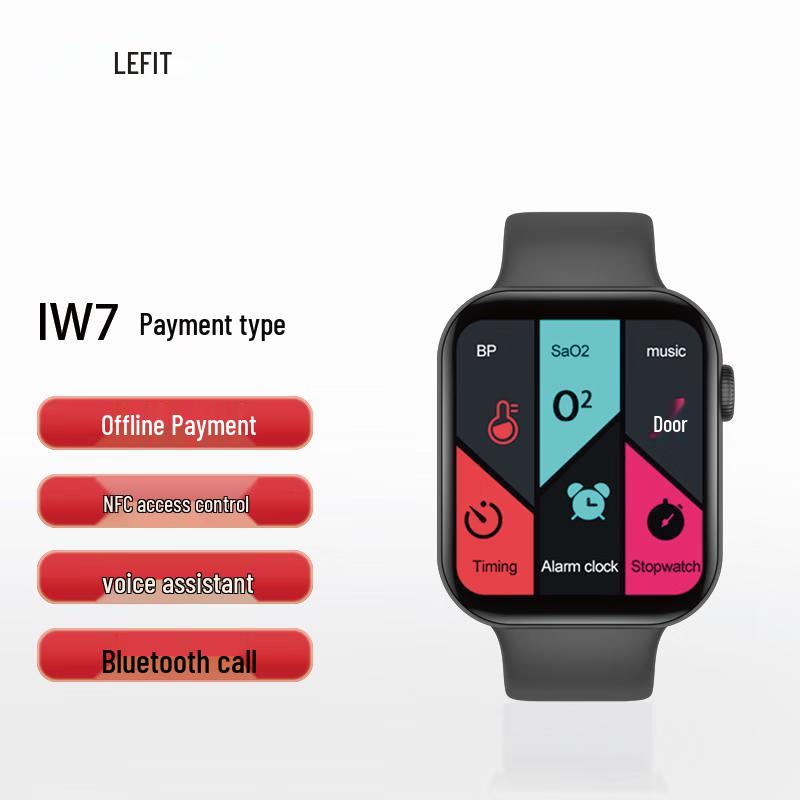 Умные часы Lefit IW7 с функцией Bluetooth-звонков
Умные часы Lefit IW7 с функцией Bluetooth-звонков