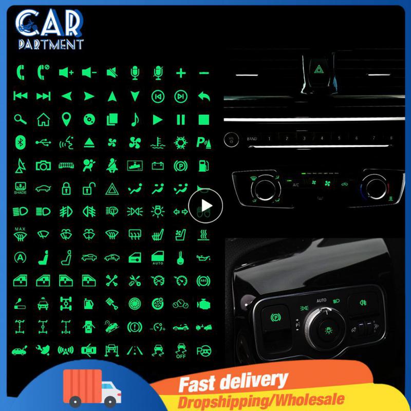 Car Button Luminous Sticker Green Fluorescent Paper Waterproof Car Stickers Light-emitting Switch Car Logo
Car Button Luminous Sticker Green Fluorescent Paper Waterproof Car Stickers Light-emitting Switch Car Logo