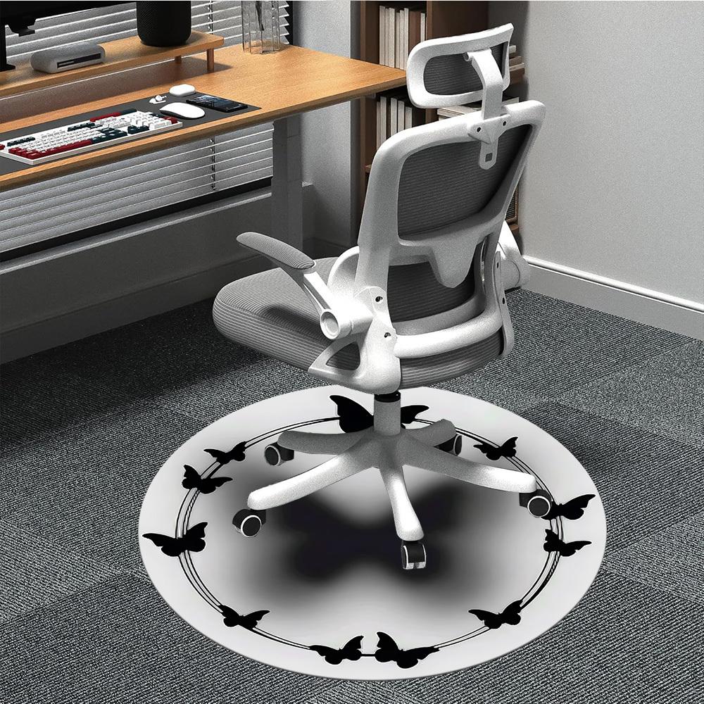 1pc Butterfly Ring Chair Carpet for Office, Soft, Non-Slip Polyester Mat, Office, Living Room, Bedroom, Durable Polyester yy251207093 80cm by 80cm
1pc Butterfly Ring Chair Carpet for Office, Soft, Non-Slip Polyester Mat, Office, Living Room, Bedroom, Durable Polyester yy251207093 80cm by 80cm