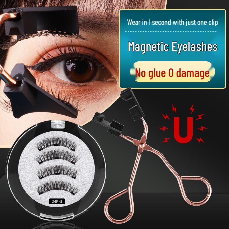 Three-Magnet Magnetic False Eyelashes - Bulk and Mixed Batch Support Available Standard
Three-Magnet Magnetic False Eyelashes - Bulk and Mixed Batch Support Available Standard