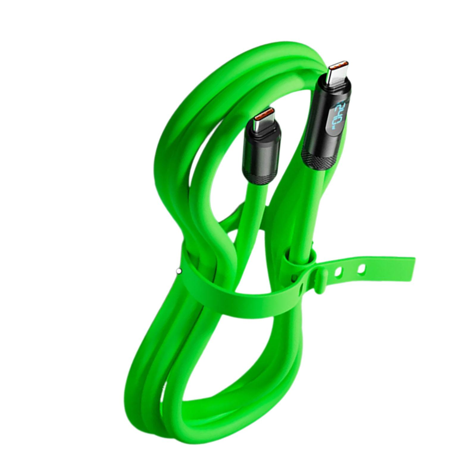 240W Type C Cable Fast Charging Soft Silicone Cord With Built In Display For Monitoring Power Supply 1
240W Type C Cable Fast Charging Soft Silicone Cord With Built In Display For Monitoring Power Supply 1