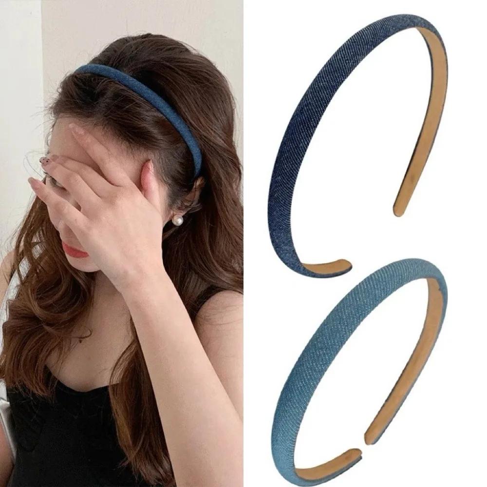 Fashion Slender Denim Vintage Hairbands Headbands for Women Girls Bezel for Party Gift Hair Bands Accessories
Fashion Slender Denim Vintage Hairbands Headbands for Women Girls Bezel for Party Gift Hair Bands Accessories