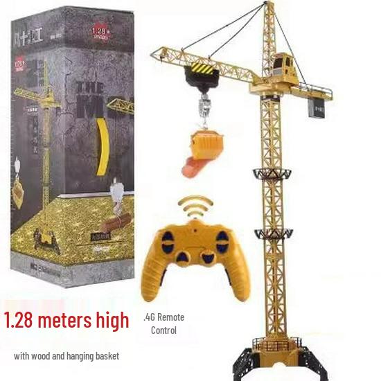 Восьмидесятитонный 6-канальный радиоуправляемый башенный кран Heavy Industry 2.4G с имитацией звуковых эффектов 1 Original Rechargeable Battery
Восьмидесятитонный 6-канальный радиоуправляемый башенный кран Heavy Industry 2.4G с имитацией звуковых эффектов 1 Original Rechargeable Battery
