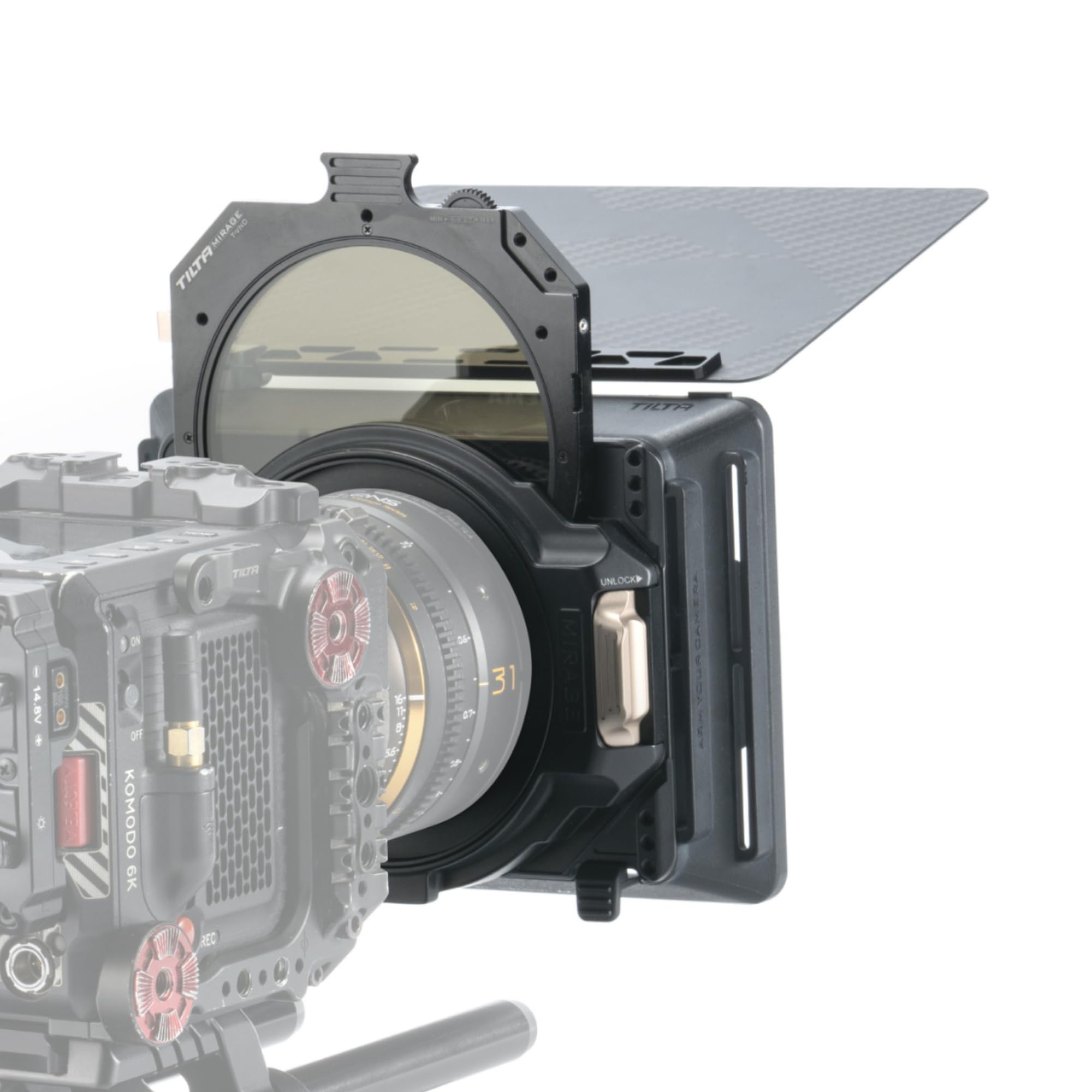 Tilta Mirage VND Kit Modular Matte Box with Variable ND Filter Accessories – + чорний
Tilta Mirage VND Kit Modular Matte Box with Variable ND Filter Accessories – + чорний