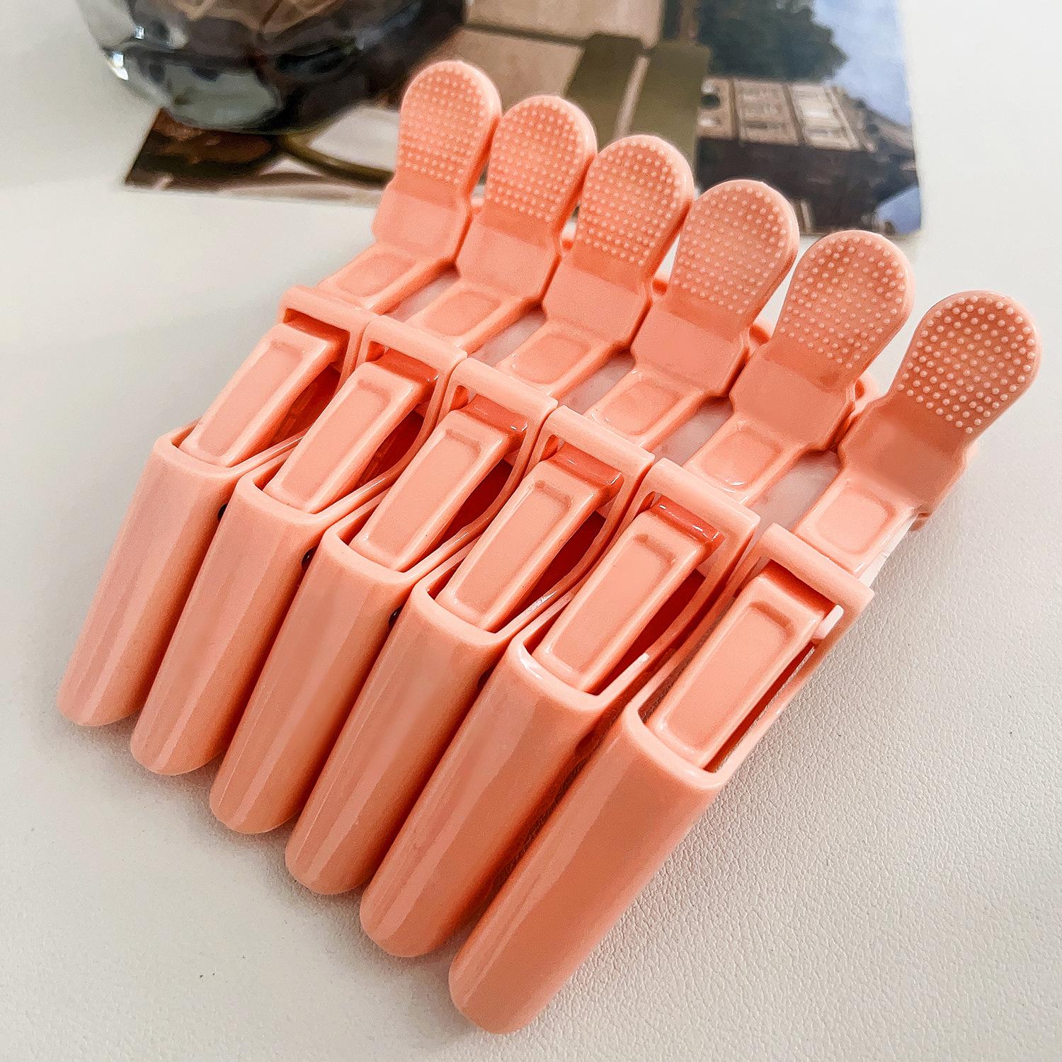 Hairdressing Traceless Alligator Clip Haircut Makeup Artist Fixed Bangs Duck Clip Sweet Side Hairpin Hairpin
Hairdressing Traceless Alligator Clip Haircut Makeup Artist Fixed Bangs Duck Clip Sweet Side Hairpin Hairpin