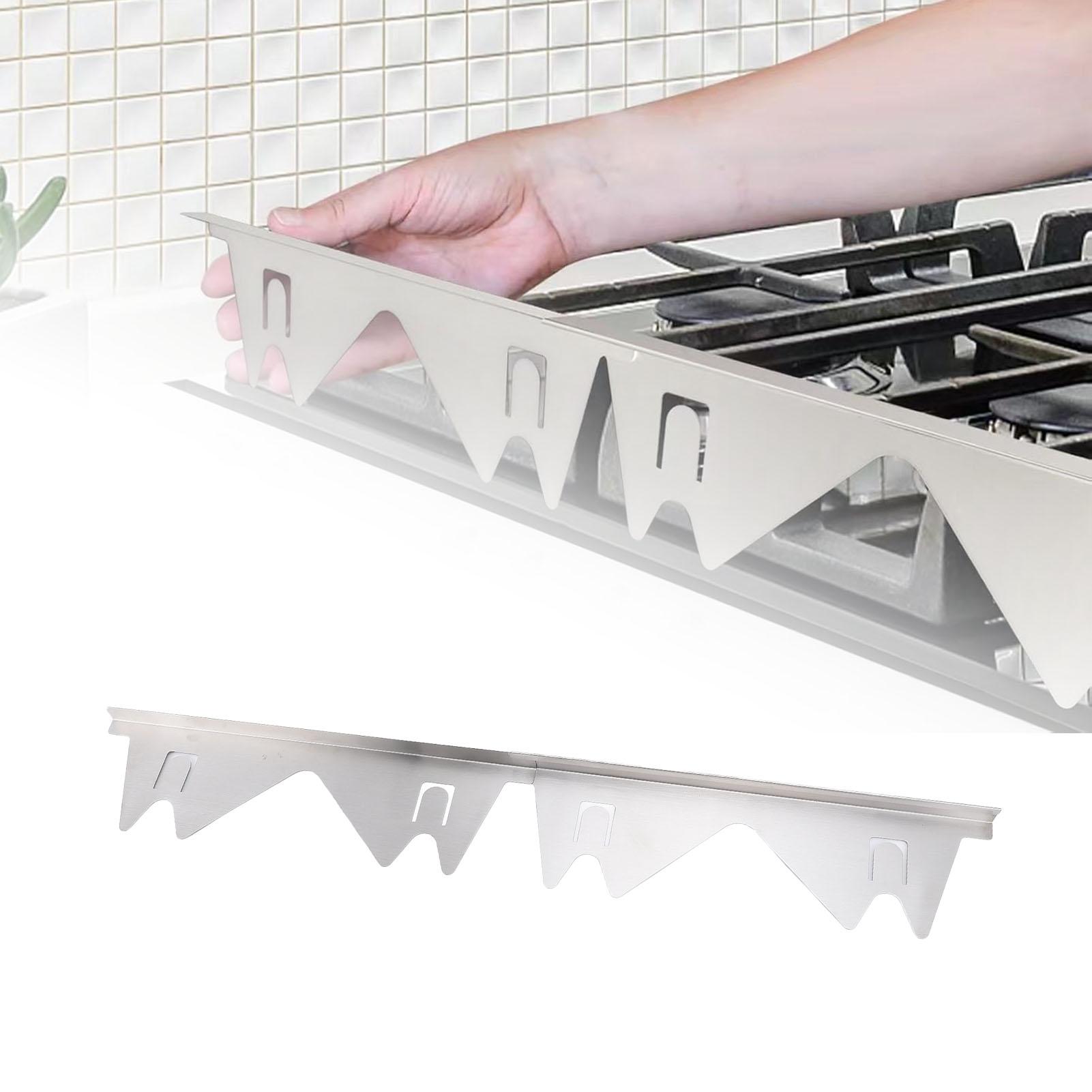 2 Pairs Stainless Steel Stove Gap Fillers 13.78-27.56in Adjustable Easy Clean Kitchen Stove Counter Gap Covers Silver
2 Pairs Stainless Steel Stove Gap Fillers 13.78-27.56in Adjustable Easy Clean Kitchen Stove Counter Gap Covers Silver