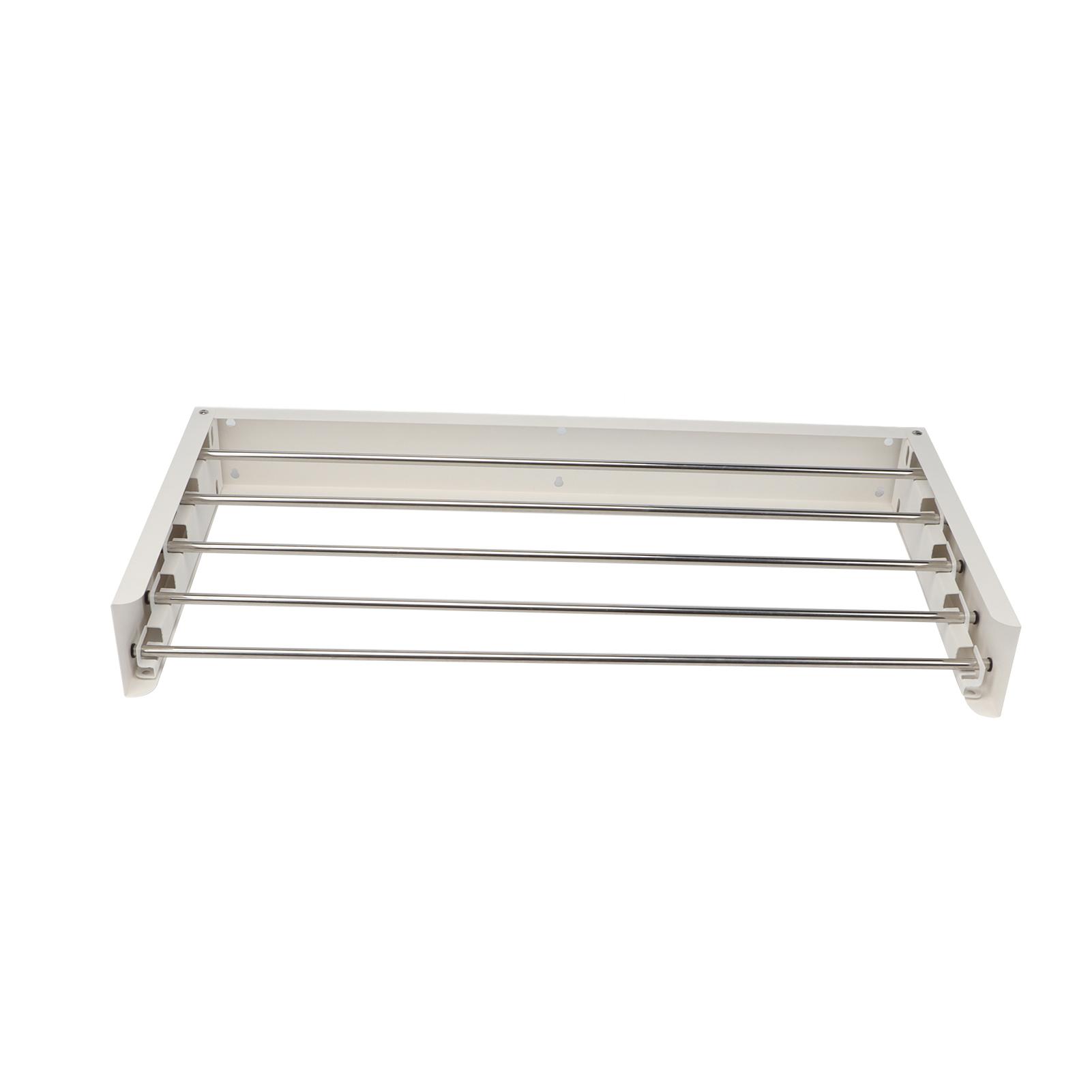 Wall Mounted Clothes Drying Rack 50KG Load Capacity Foldable Laundry Drying Rack Non Visible
Wall Mounted Clothes Drying Rack 50KG Load Capacity Foldable Laundry Drying Rack Non Visible