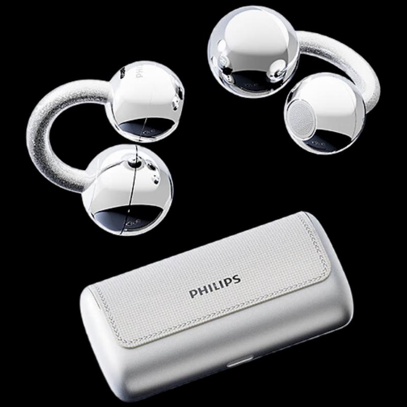 Philips TAQ5020 Wireless Open-Ear Clip-On Earphones
Philips TAQ5020 Wireless Open-Ear Clip-On Earphones