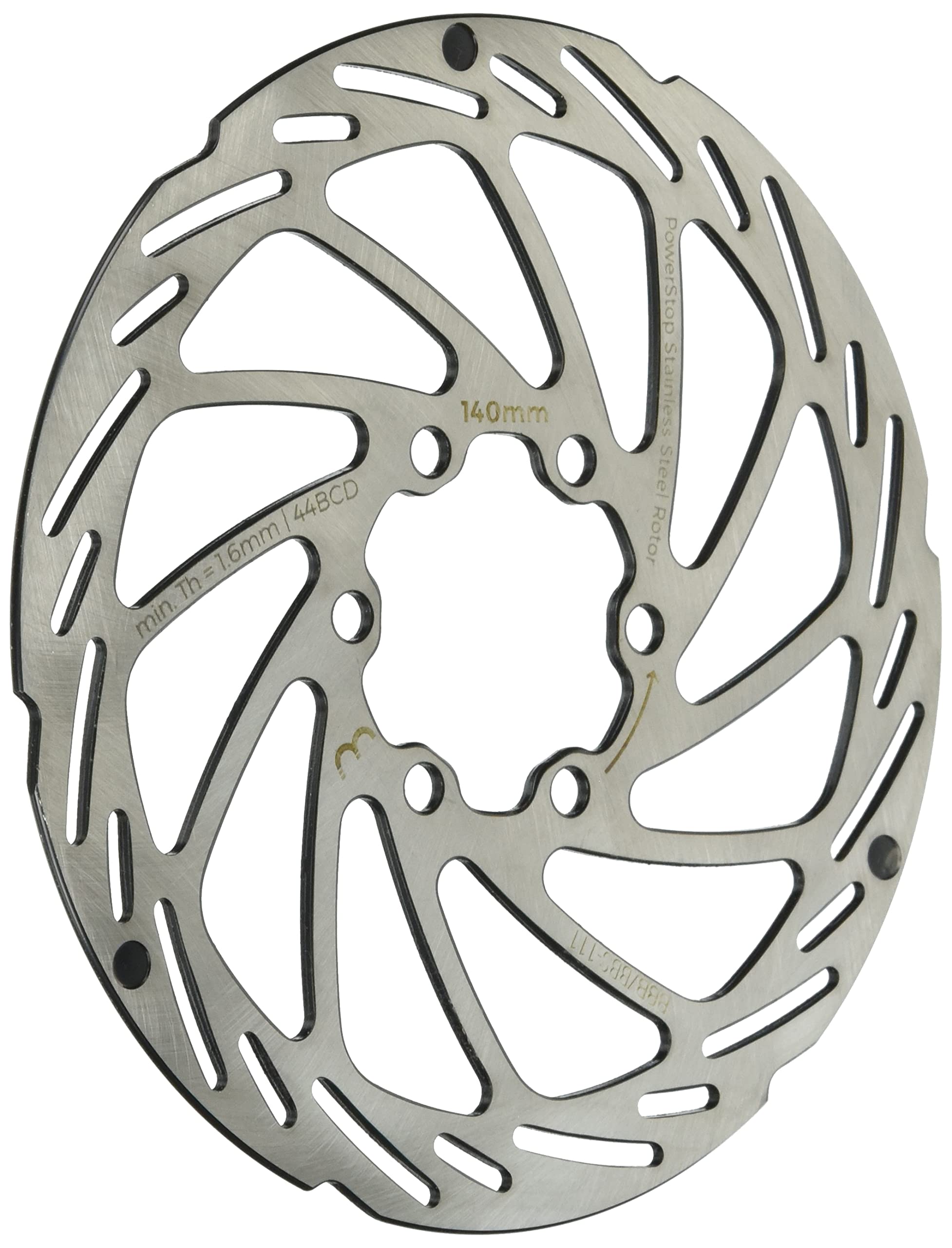 BBB Disc Rotor Bicycle Brake Parts POWERSTOP Disc Brake Rotor Stainless Steel 6 Holes Mounting Bolts Included
BBB Disc Rotor Bicycle Brake Parts POWERSTOP Disc Brake Rotor Stainless Steel 6 Holes Mounting Bolts Included