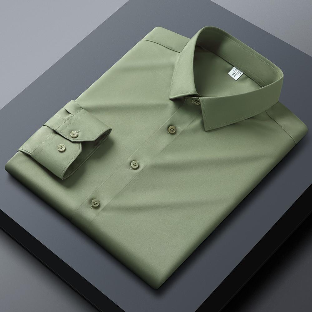 Мужская рубашка стандартного кроя, эластичная, гладкая, не требующая глажки, с длинным рукавом, мягкая, удобная, для делового повседневного стиля, для офиса, на круглый год 44 армия зеленый
Мужская рубашка стандартного кроя, эластичная, гладкая, не требующая глажки, с длинным рукавом, мягкая, удобная, для делового повседневного стиля, для офиса, на круглый год 44 армия зеленый