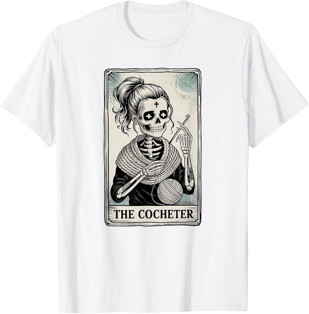 The Crocheter Tarot Card Funny Yarn Design T-Shirt M
The Crocheter Tarot Card Funny Yarn Design T-Shirt M