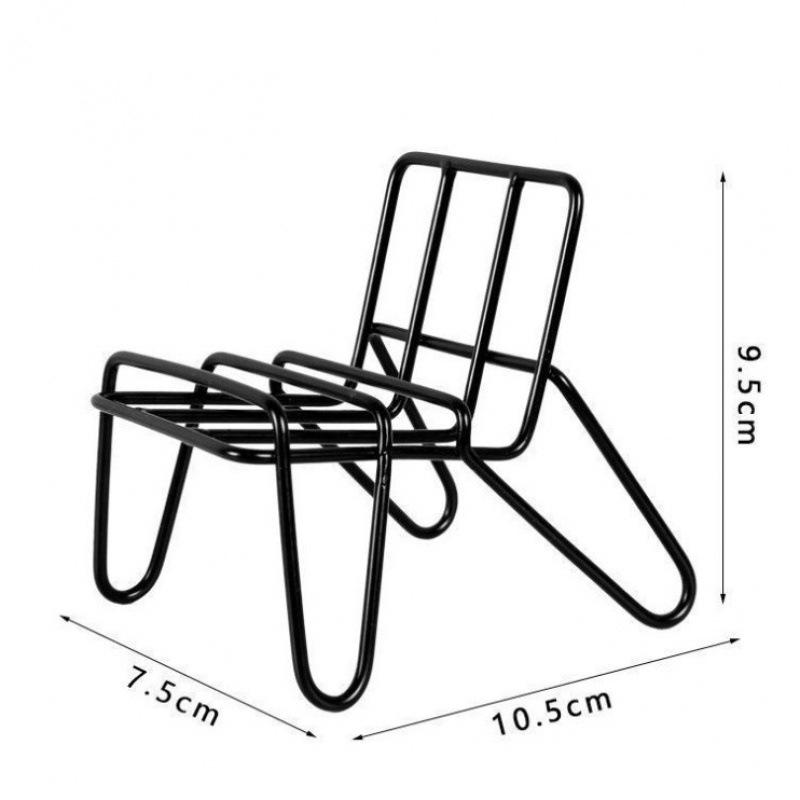 Adorable Minimalist Chair Phone Holder for Dorms and Desktops чёрный
Adorable Minimalist Chair Phone Holder for Dorms and Desktops чёрный