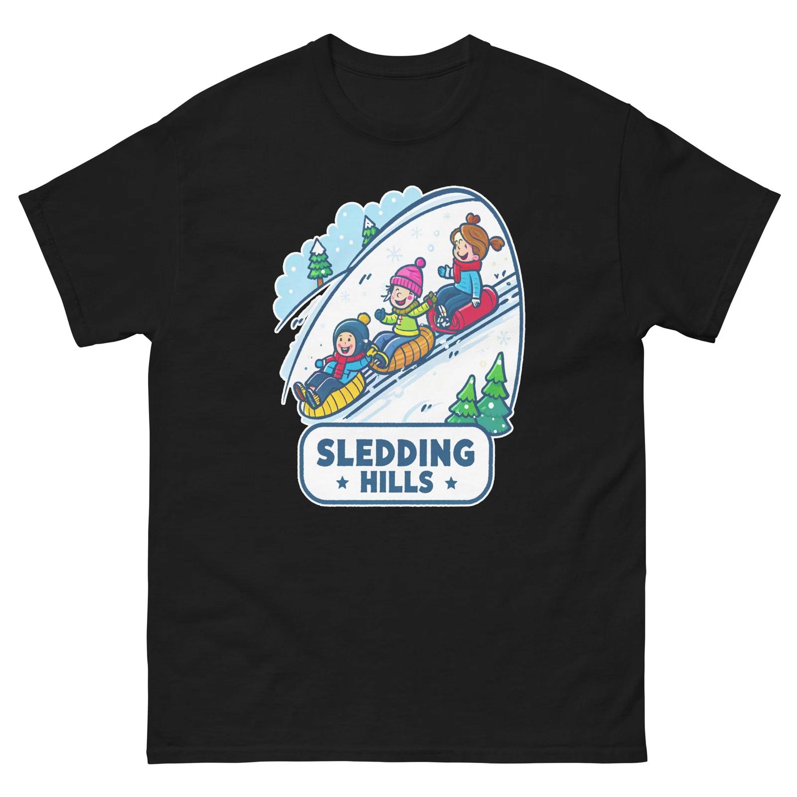 Sledding Hills Mountain Ski Resort Town T-Shirt XL
Sledding Hills Mountain Ski Resort Town T-Shirt XL