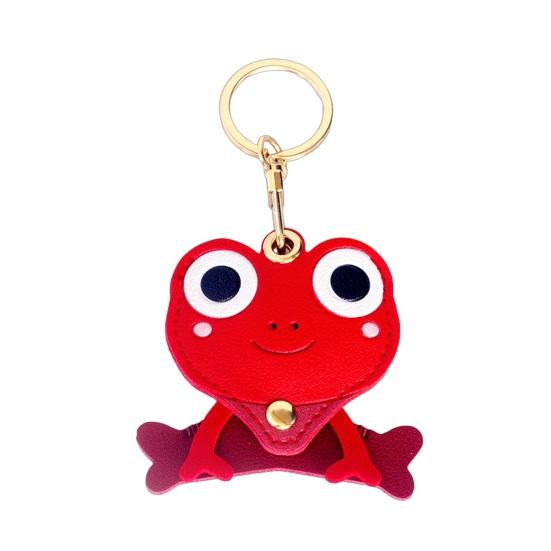 Creative Leather Frog Keychain Pendant Cute Frog-Shaped Card Holder Keychain Portable Anti-Lost Bag Charm School Bag Accessories Small Gifts
Creative Leather Frog Keychain Pendant Cute Frog-Shaped Card Holder Keychain Portable Anti-Lost Bag Charm School Bag Accessories Small Gifts