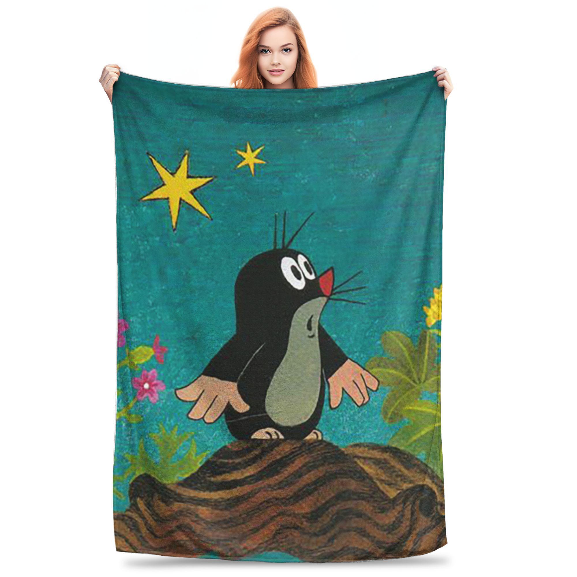 Flannel Throw Blanket The Little Mole Cartoon Friends Together Plush Blankets Soft Bedspread for Bed Living room Picnic Couch 80x120cm
Flannel Throw Blanket The Little Mole Cartoon Friends Together Plush Blankets Soft Bedspread for Bed Living room Picnic Couch 80x120cm