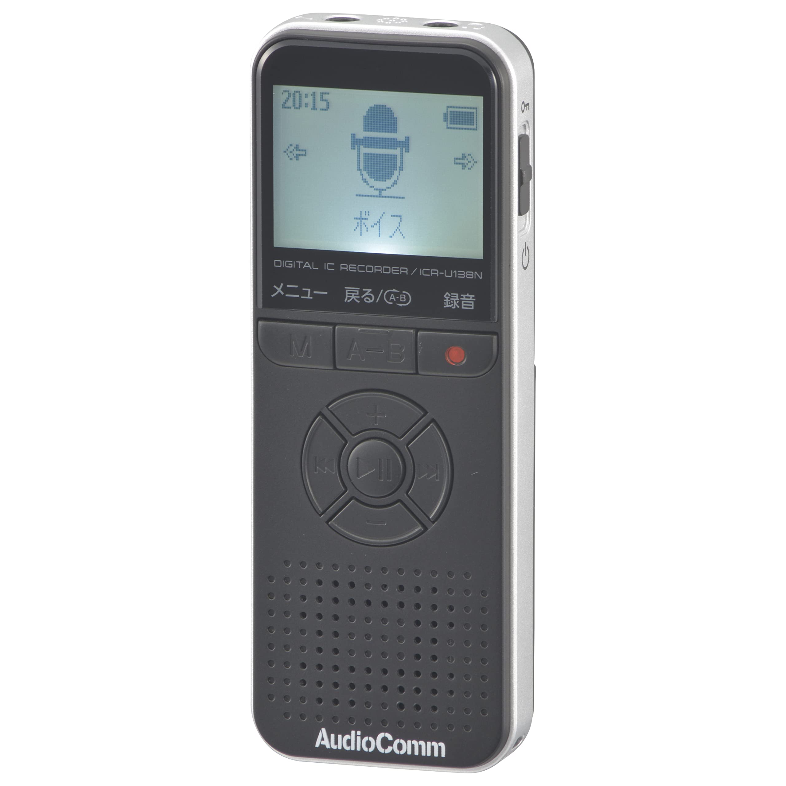 Ohm Denki AudioComm Digital IC Recorder Диктофон 8 ГБ Запис MP3 Запис WAV Відтворення MP3 Відтворення WAV Запис розмови Автоматичний чорний
Ohm Denki AudioComm Digital IC Recorder Диктофон 8 ГБ Запис MP3 Запис WAV Відтворення MP3 Відтворення WAV Запис розмови Автоматичний чорний
