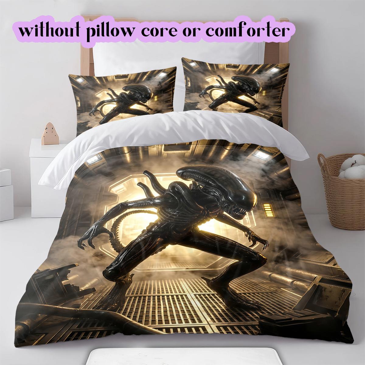 Prehistoric giant beastPattern Bedding Quilt Set Quilt Cover Pillowcase Home Decoration Birthday Gift (1 * duvet cover + 2 * pillowcase, without core) 135x200cm
Prehistoric giant beastPattern Bedding Quilt Set Quilt Cover Pillowcase Home Decoration Birthday Gift (1 * duvet cover + 2 * pillowcase, without core) 135x200cm