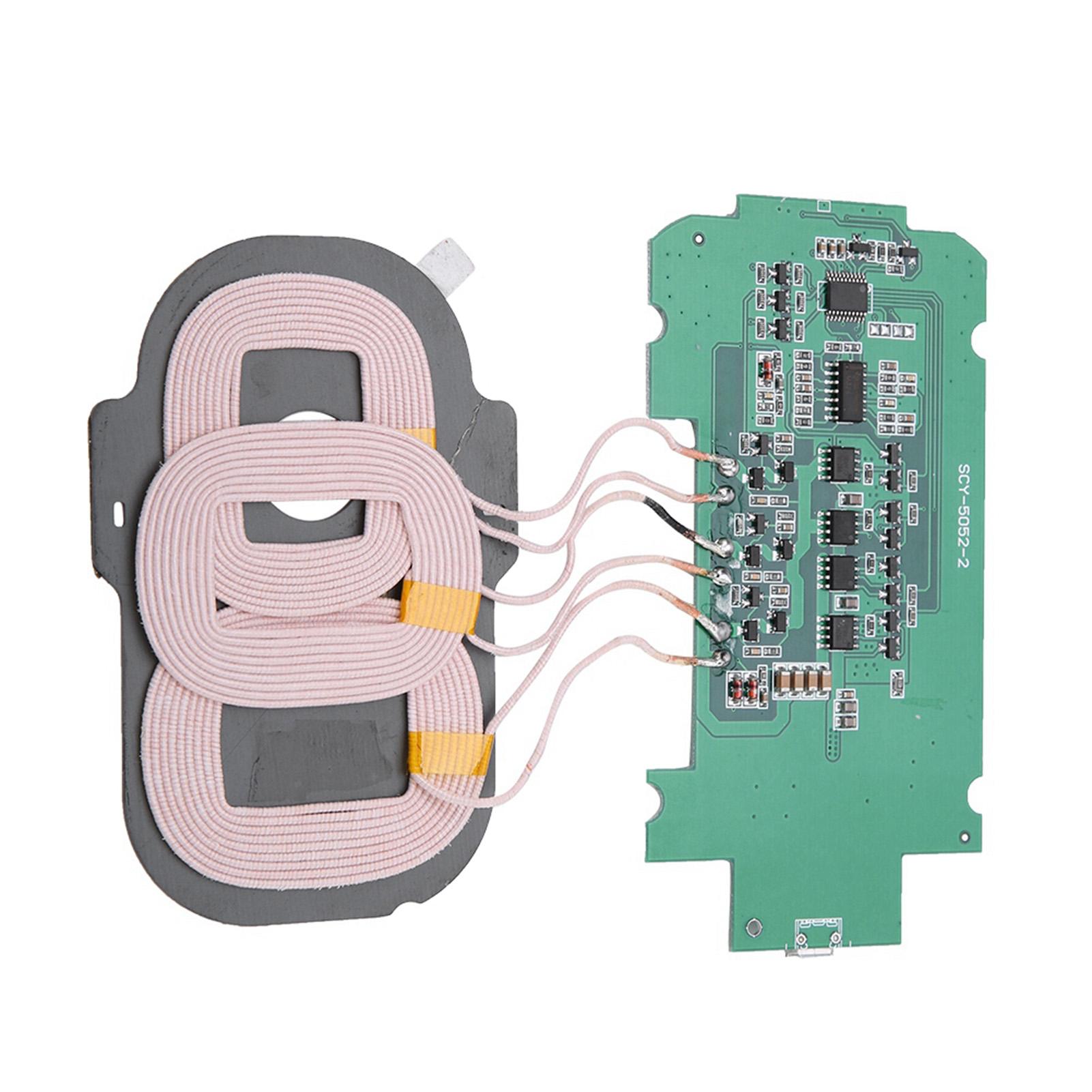 Wireless Circuit Board Coil DIY 3 Coils Transmitter Module Wireless Charging Module 5V 2A
Wireless Circuit Board Coil DIY 3 Coils Transmitter Module Wireless Charging Module 5V 2A