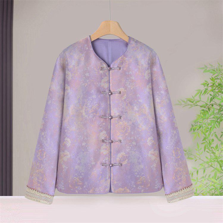 2026 Spring Sea Sky Blue Short Jacket Double Extra Large фиолетовый
2026 Spring Sea Sky Blue Short Jacket Double Extra Large фиолетовый